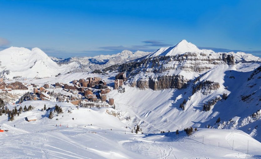 Avrupa Snowboard Merkezleri Avoriaz Fransa