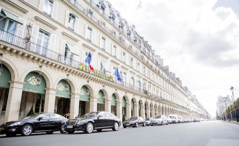 Avrupa Tarihi Oteller Le Meurice Fransa