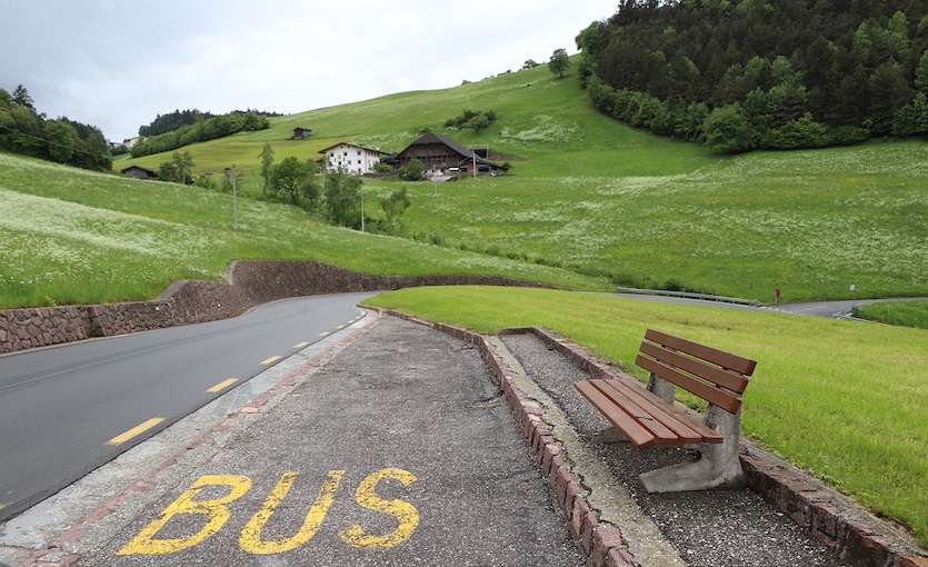 Dolomit Dağları İtalya Yol