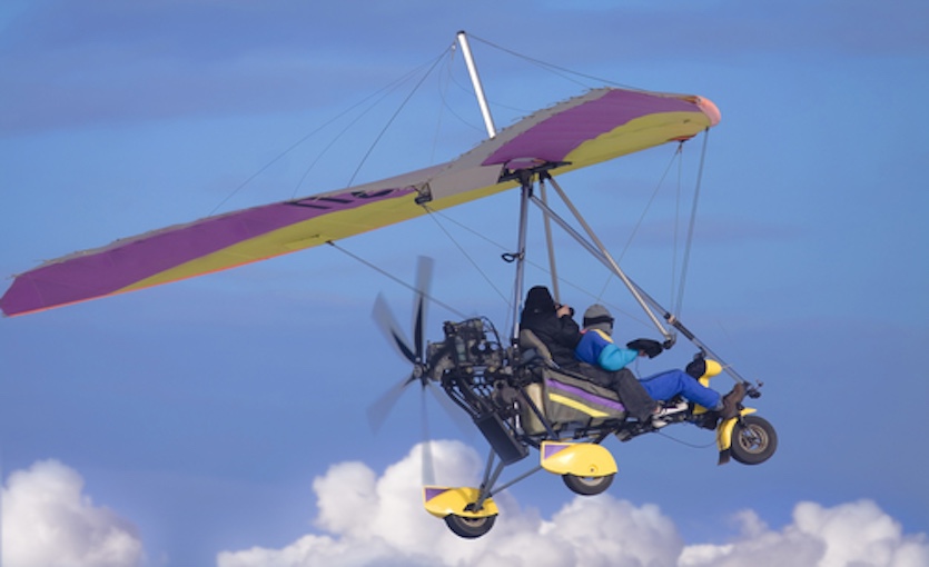 Extreme Sporlarda Microlight