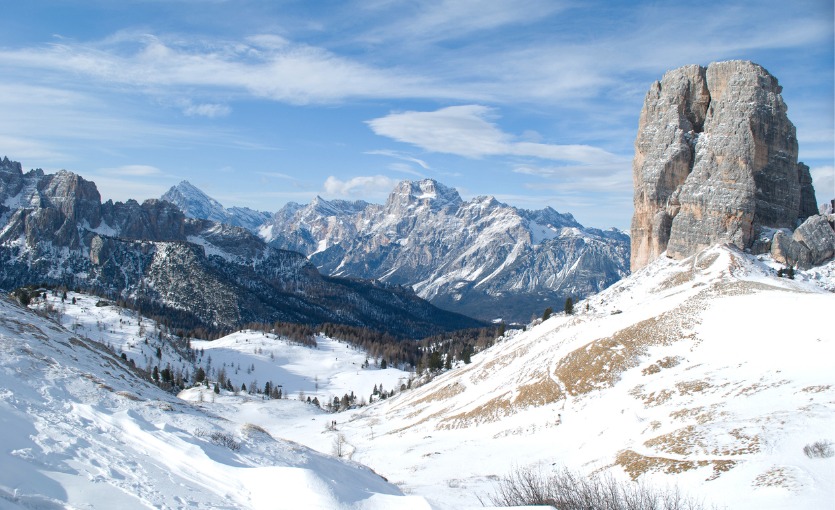 Cristallo ve Faloria Kayak Alanları