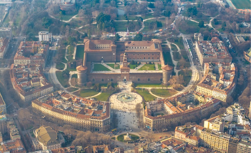 Sforzesco Şatosu & Brera Mahallesi
