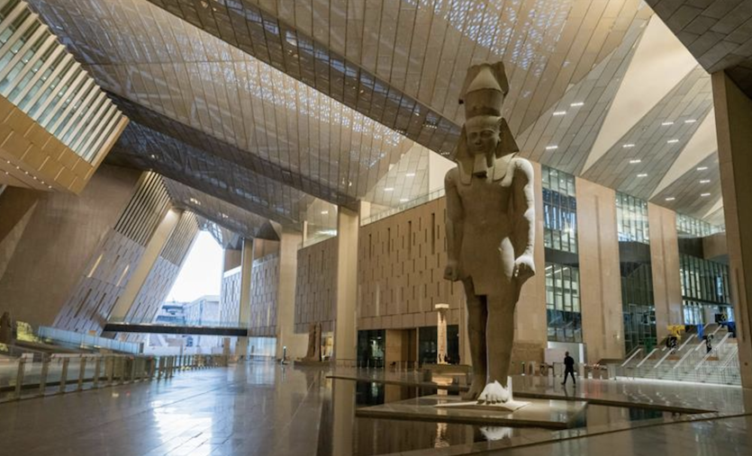 büyük mısır müzesi hikayes,