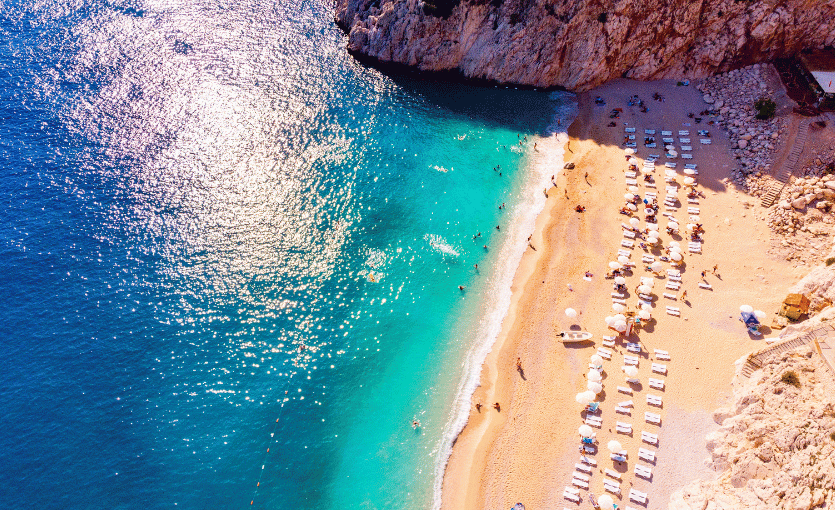 Kaputaş Plajı, Antalya, Türkiye