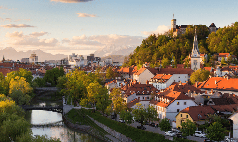 Ljubljana, Bohinj Gölü ve Julian Alpleri, Slovenya