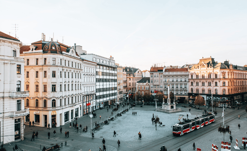 Brno tarihi meydanları