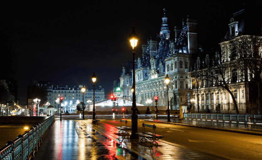 yağmur paris pasajlar rotası